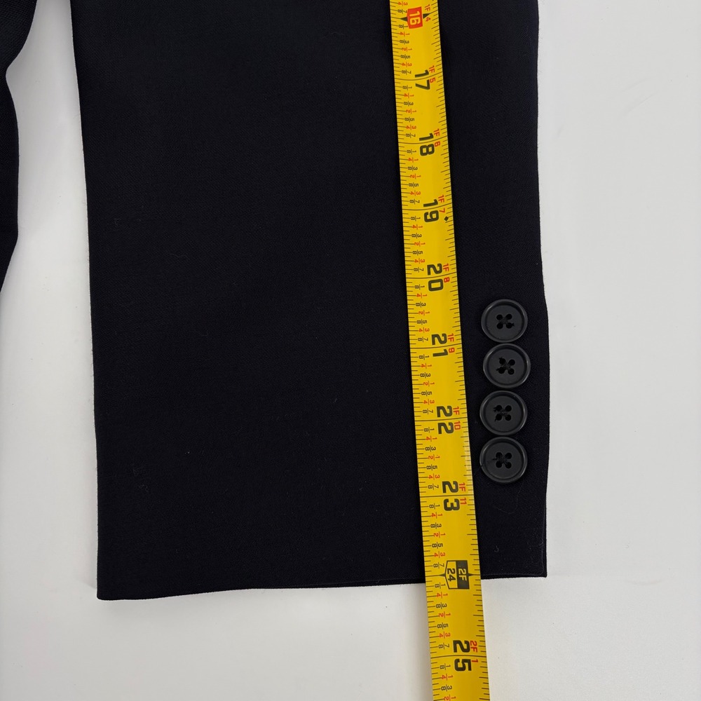 Ralph‎ Ralph Lauren Blazer Wool Black Two Button Classic Professional 41R Jacket - Picture 12 of 14